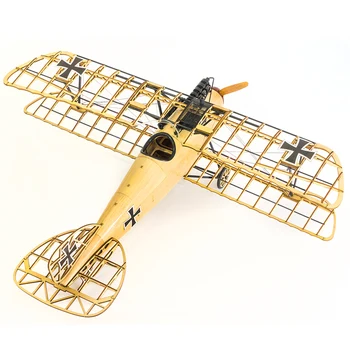 Dancing Wings Hobby VS02 1/15 Деревянная статическая модель самолета, копия дисплея, 500 мм, поделка из дерева для детей 2