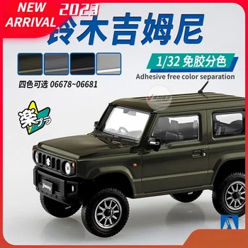 AOSHIMA 06678 ~ 06681 Пластиковая Модель Автомобиля 1/32 для Suzuki Jimny Custom Wheel Jeep Snap Kit для Мальчиков Модель Хобби Коллекция Игрушек DIY 1