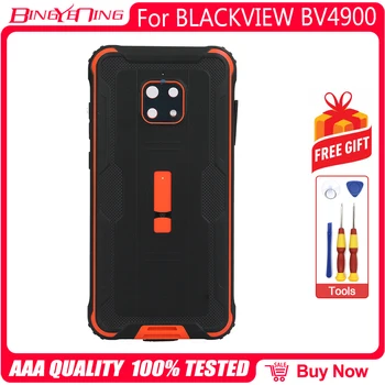 100% Оригинальная задняя крышка батарейного отсека, датчик отпечатков пальцев, микрофон для мобильного телефона Blackview BV5800/BV5800 Pro BV4900 1