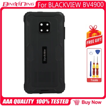 100% Оригинальная задняя крышка батарейного отсека, датчик отпечатков пальцев, микрофон для мобильного телефона Blackview BV5800/BV5800 Pro BV4900 2