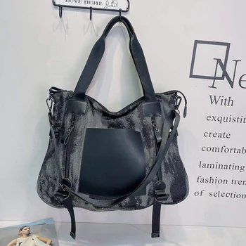 Сумки-тоут для женщин, сумка для покупок, холщовая сумка, сумка-тоут, эстетичные сумки для женщин, роскошная дизайнерская сумка 1