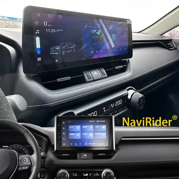 Для Toyota RAV 4 RAV4 2020 2021 Android 13 Автомобильный Радио Мультимедийный Видеоплеер Carplay 12,3 дюймов QLED 1920*720 Авторадио Стерео GPS 1