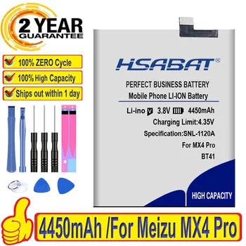 Аккумулятор HSABAT 4450mAh BT41 для аккумуляторов Meizu MX4 Pro MX4PRO 1