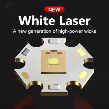 Супер белые Лазерные светодиодные фонари высокой мощности с дальним зумом USB Перезаряжаемый фонарь 18650 Тактический фонарь Охота Рыбалка 2