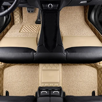 Изготовленные на заказ автомобильные коврики для Toyota Corolla Camry Rav4 Auris Prius Yalis Avensis Alphard 4Runner Hilux highlander sequoia коврики для ног