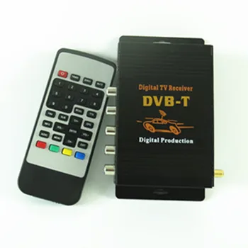 Автомобильный ТВ-тюнер DVB-T MPEG-4 Digital TV BOX Receiver Mini TV Box используется в Европе 1