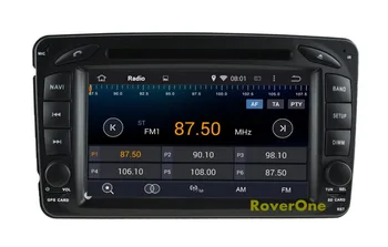 Для Mercedes W209 C208 W208 CLK200 CLK220 CLK240 CLK270 Android 8,1 Авторадио Автомобильный DVD Радио Стерео GPS Навигация Мультимедиа 2